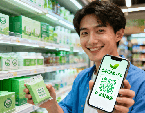 一码碳踪：扫出你的环保贡献值，兑换绿色特权 