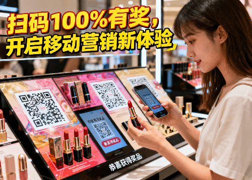 拒绝 “谢谢惠顾”！一物一码赋能品牌，开启互动式移动营销，扫码 100% 有奖 