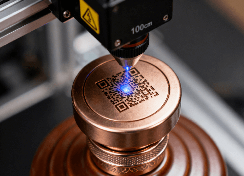 白酒瓶盖赋码革命：激光雕刻技术攻克赋码难题 