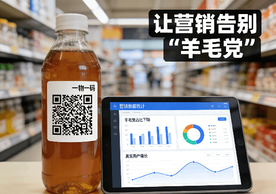 告别 “羊毛党”：一物一码让营销费用精准触达消费者 